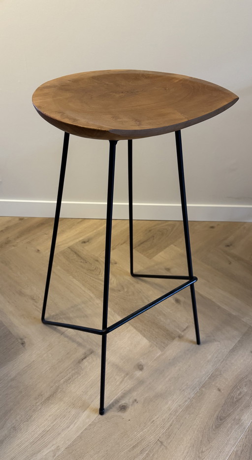 Tabouret de bar Loft en matières premières