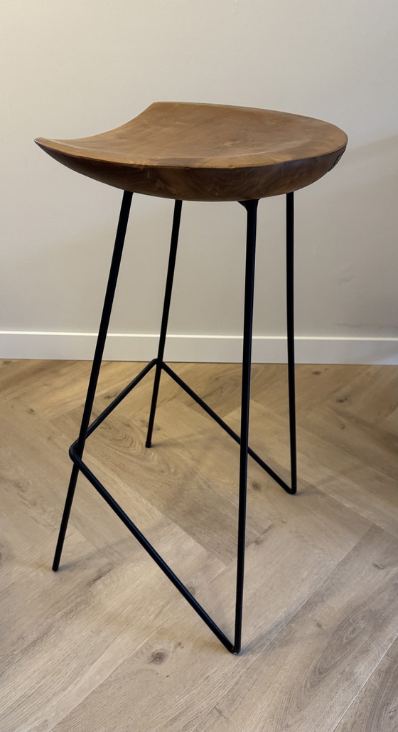 Image 1 of Tabouret de bar Loft en matières premières