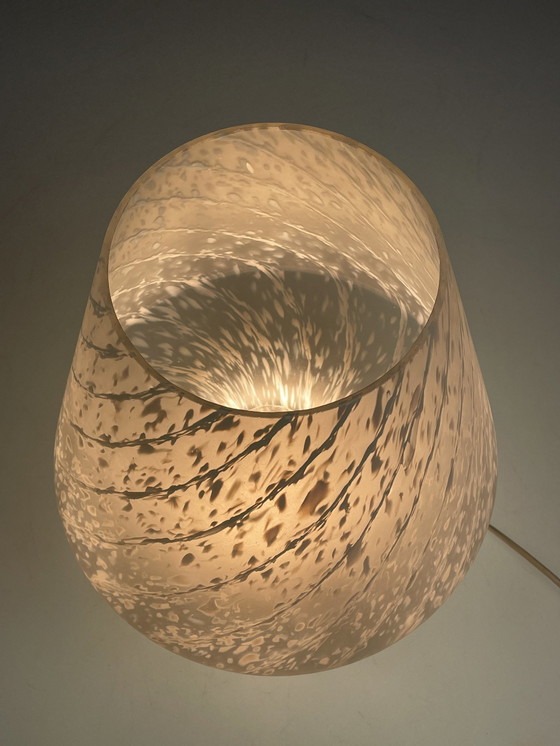 Image 1 of Lampe de table à champignon de Murano, Italie, années 1970