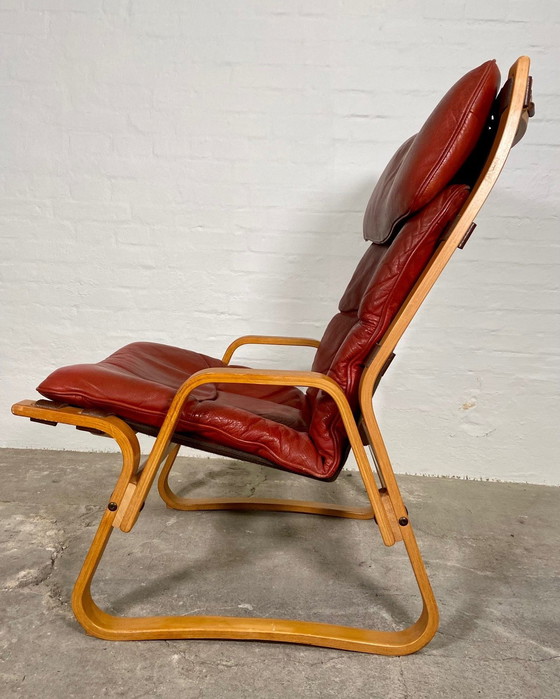 Image 1 of CHAISE DE SALON SCANDINAVIENNE D'ODDVIN RYKKEN VINTAGE MID CENTURY 1960,s