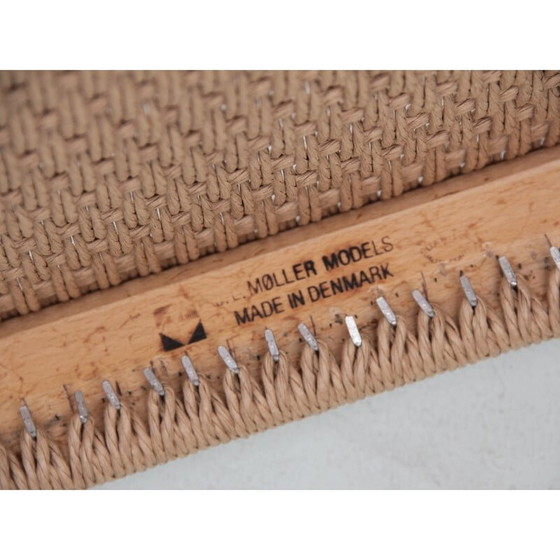Image 1 of Ensemble de 4 fauteuils scandinaves vintage modèle 66 en teck par Niels O. Møller
