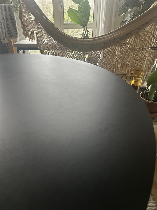 Hay Loop Table 120Cm Black