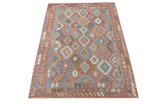 Kilim afghan tissé à la main 291 X 208 cm- Motifs traditionnels, Nouveau en laine