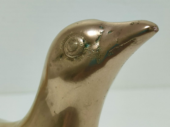 Image 1 of Oiseau Colombe Laiton Années 70