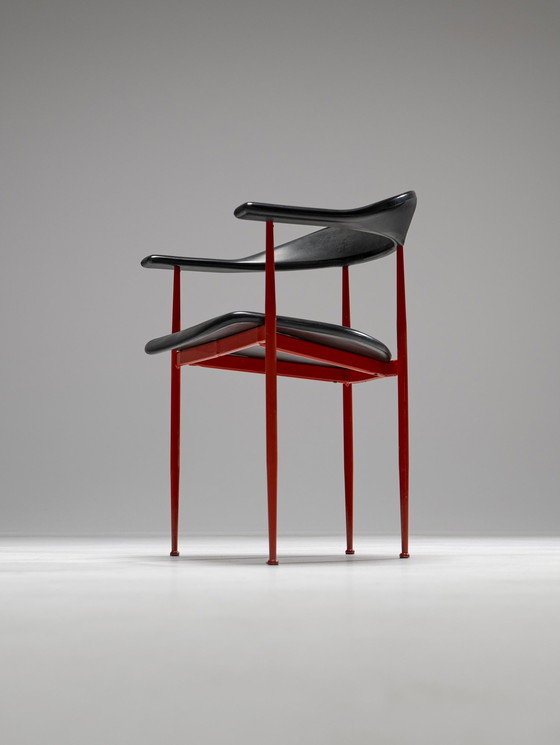 Image 1 of Fauteuil P40 par Giancarlo Vegni et Gianfranco Gualtierotti pour Fasem, Italie, années 1980