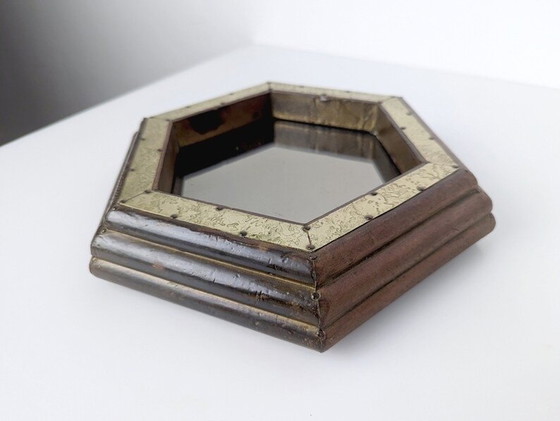 Image 1 of Miroir hexagonal de Rodolfo Dubarry, 1970S