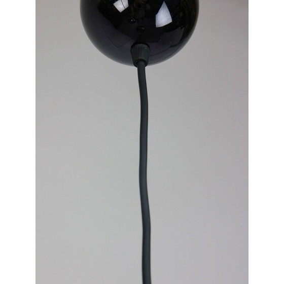 Image 1 of Paire de lampes suspendues vintage minimalistes en chrome