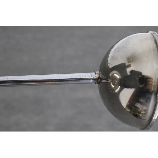 Lustre Bauhaus vintage en acier chromé pour Anyz, Tchécoslovaquie 1930