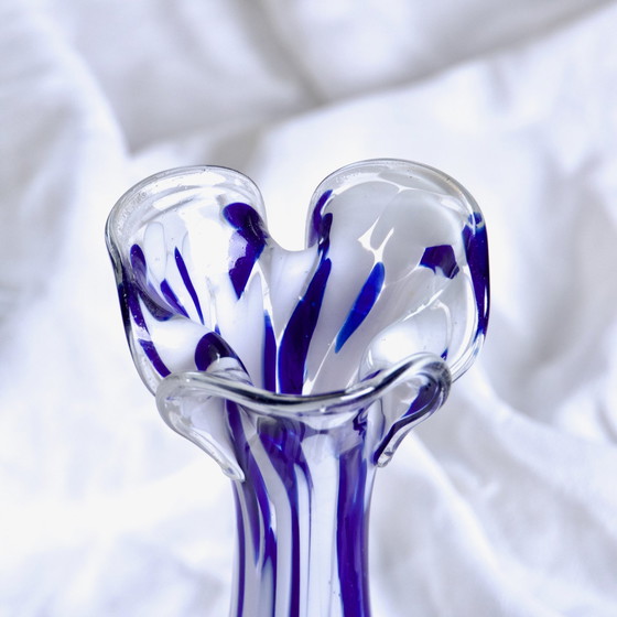 Image 1 of Vase En Verre Soufflé De Murano