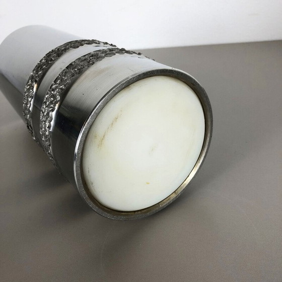 Image 1 of Paire de vases en acier vintage, Allemagne 1970