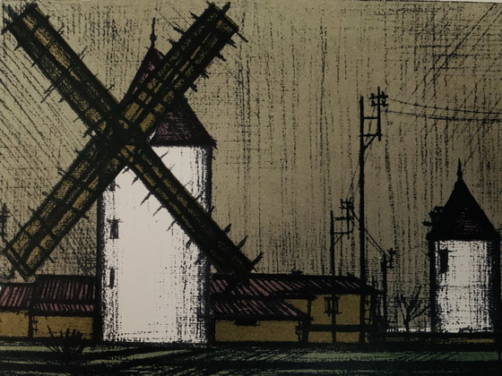 Image 1 of Bernard Buffet, "Sujets 1967" Promotion d'ouverture ! Lithographie couleur.