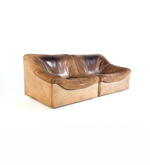 Canapé 2 places vintage De Sede Ds46