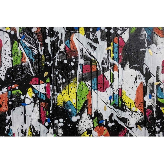 Image 1 of Acrylique sur toile vintage par Dan Hôo, 2023