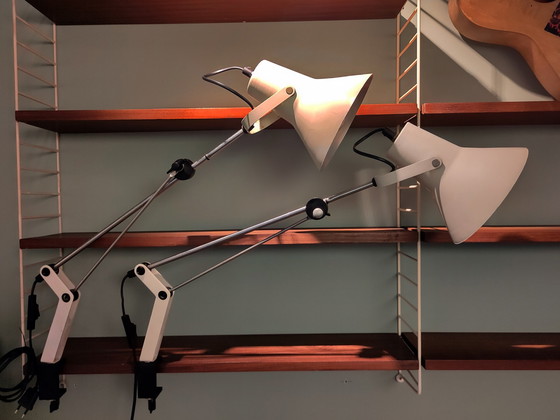Image 1 of 2X Lampe d'architecte vintage Ikea