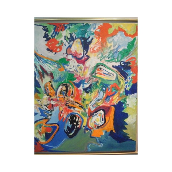 Image 1 of Peinture à l'huile vintage de Finn Pedersen