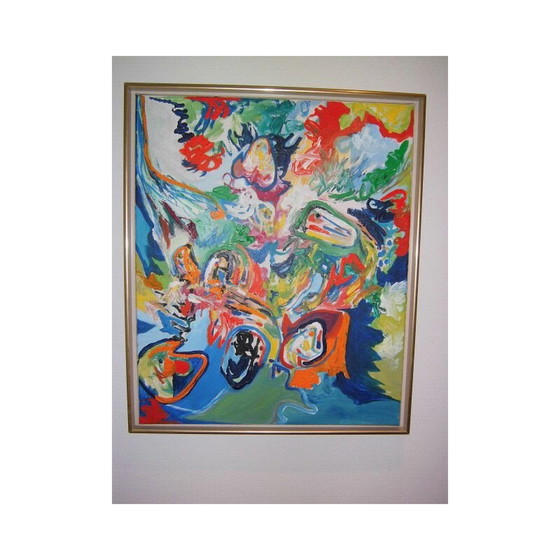 Image 1 of Peinture à l'huile vintage de Finn Pedersen