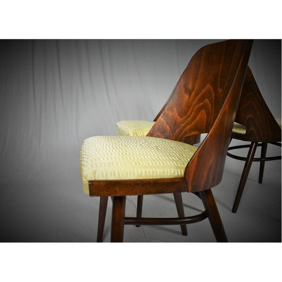 Image 1 of Ensemble de 4 chaises de salle à manger vintage, Ton by Oswald Haerdtl Expo 58 1950s