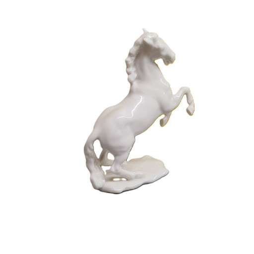 Cheval en porcelaine de Hutschenreuther, années 1980