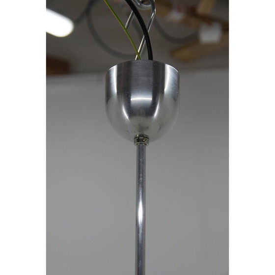 Image 1 of Lustre en verre vintage, Tchécoslovaquie, années 1950