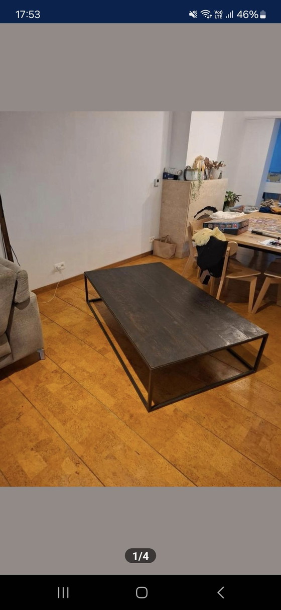 Image 1 of Table basse en acier