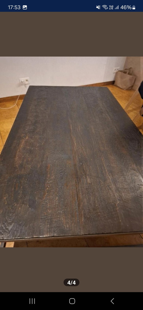 Image 1 of Table basse en acier