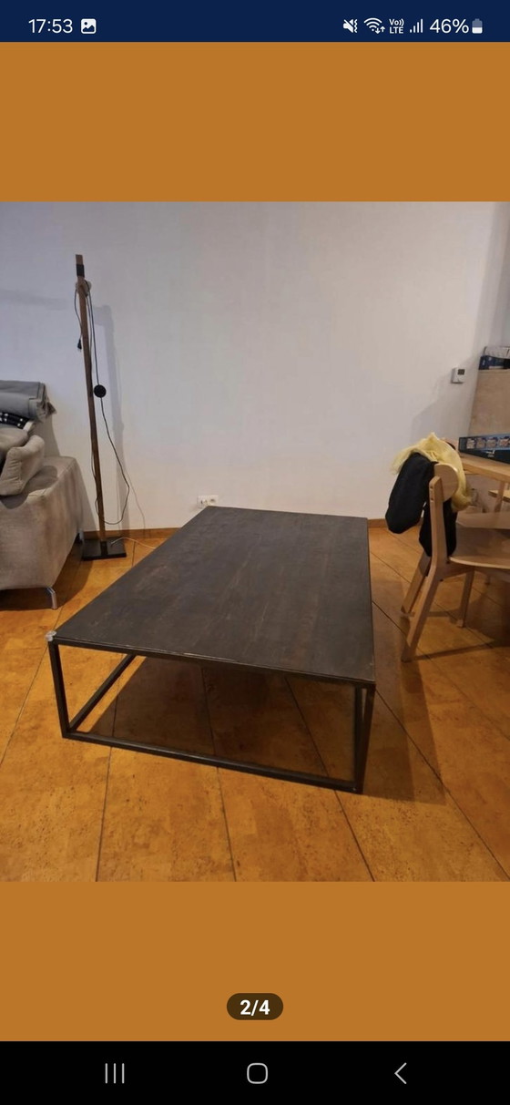 Image 1 of Table basse en acier