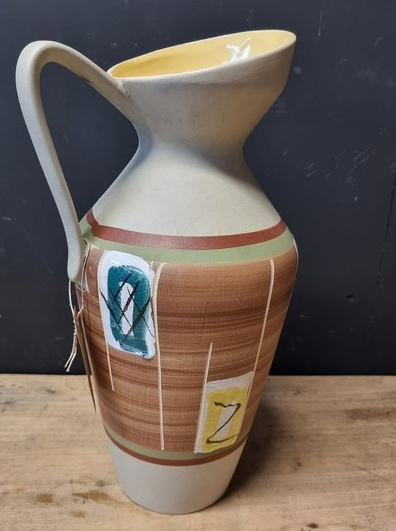 Image 1 of 1187 Vintage Ear Vase Vase West Germany