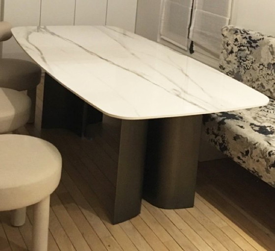 Image 1 of Table Design Gullwing Par Gabriele Et Oscar Buratti Pour Lema, Made In Italy