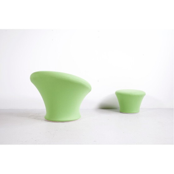 Image 1 of Fauteuil vintage en forme de champignon avec repose-pieds par Pierre Paulin pour Artifort, 1959