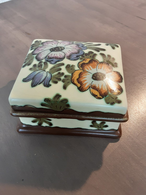 Image 1 of Boîte à bijoux vintage Royac Gouda