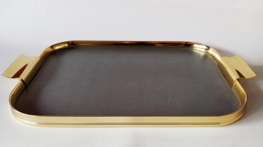 Krupp Berndorf Space-Age Tray 1960/70S, Extrêmement rare !