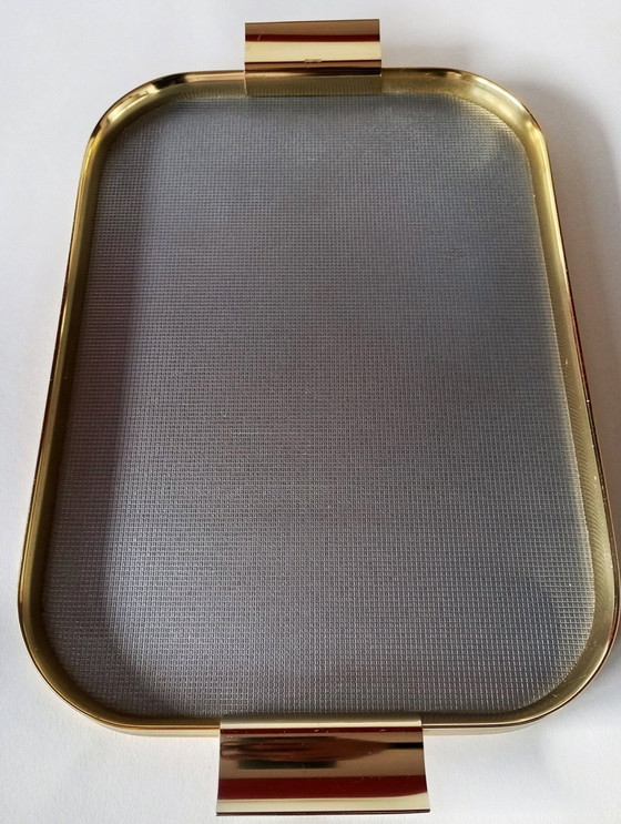 Image 1 of Krupp Berndorf Space-Age Tray 1960/70S, Extrêmement rare !