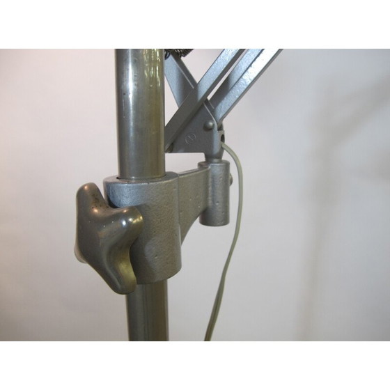 Image 1 of Lampadaire angulaire à roulettes vintage par Asea, 1950