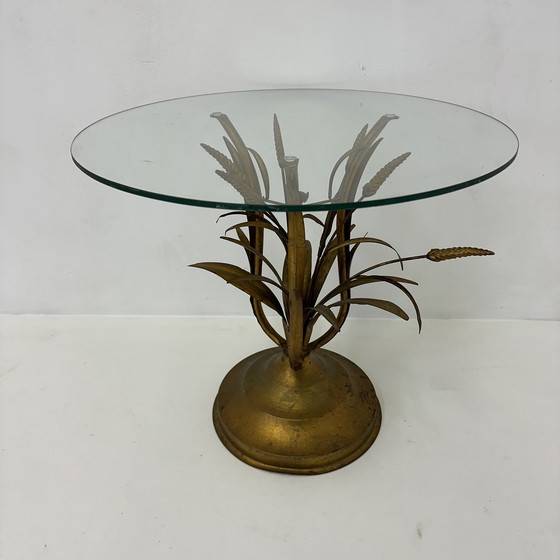 Image 1 of Table d'appoint en gerbe de blé, 1970S