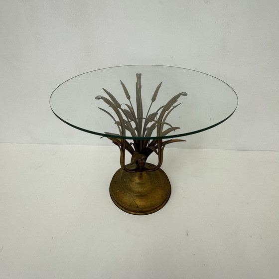 Image 1 of Table d'appoint en gerbe de blé, 1970S