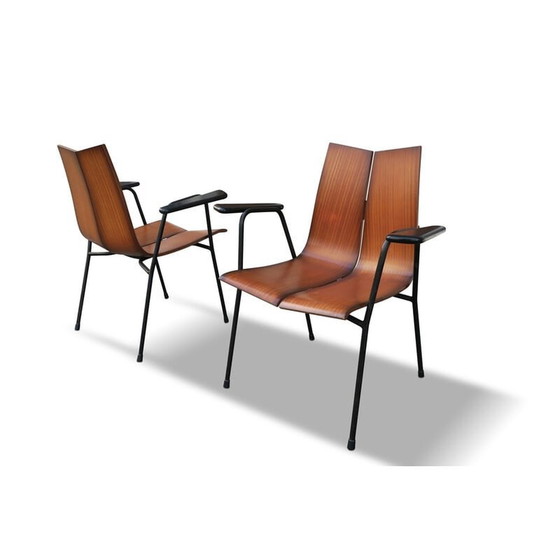 Image 1 of Paire de fauteuils vintage "Ga" de Hans Bellmann, Suisse 1950