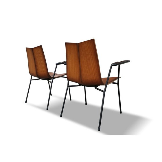 Image 1 of Paire de fauteuils vintage "Ga" de Hans Bellmann, Suisse 1950