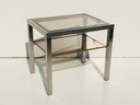 Table d'appoint vintage * Hollywood Regency * Table d'appoint 70S