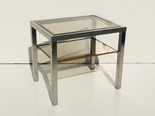 Table d'appoint vintage * Hollywood Regency * Table d'appoint 70S