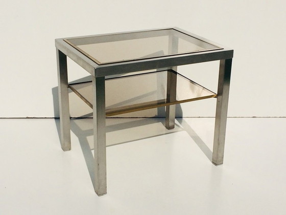 Image 1 of Table d'appoint vintage * Hollywood Regency * Table d'appoint 70S