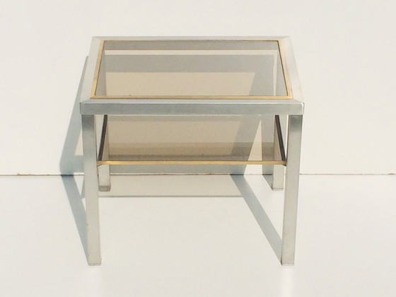 Image 1 of Table d'appoint vintage * Hollywood Regency * Table d'appoint 70S