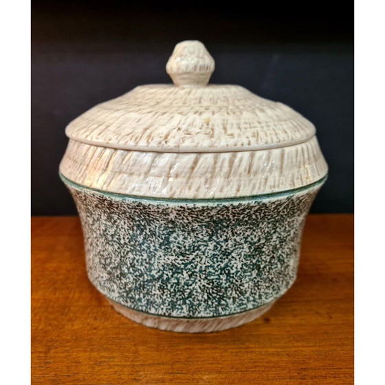 Image 1 of Pot vintage en céramique émaillée, 1950