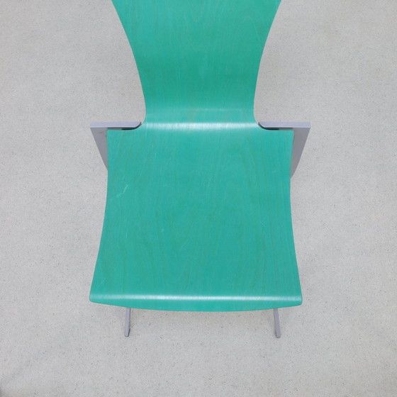 Image 1 of 4X Chaise de salle à manger postmoderne Kff, 1990S