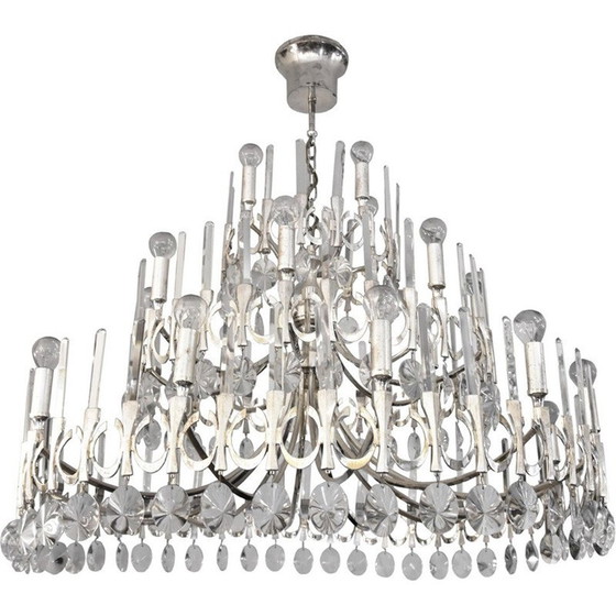 Image 1 of Lustre vintage de Gaetano Sciolari, 1970