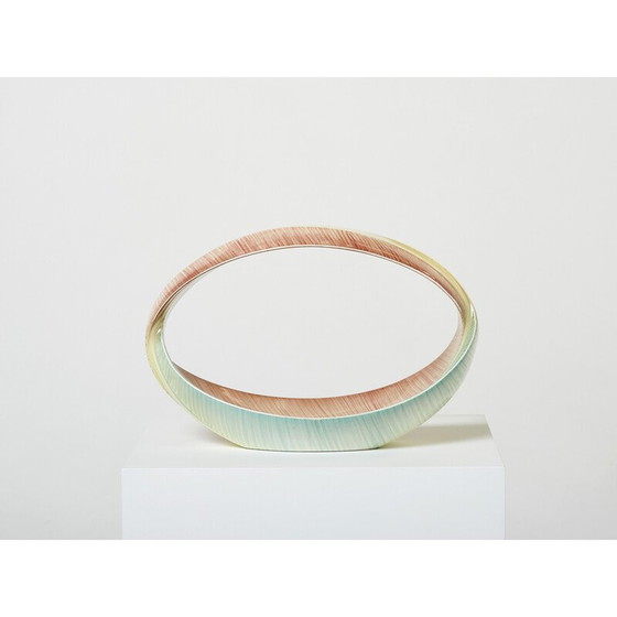 Image 1 of Centre de table vintage en céramique italienne pour Vi.B.i Torino, années 1960