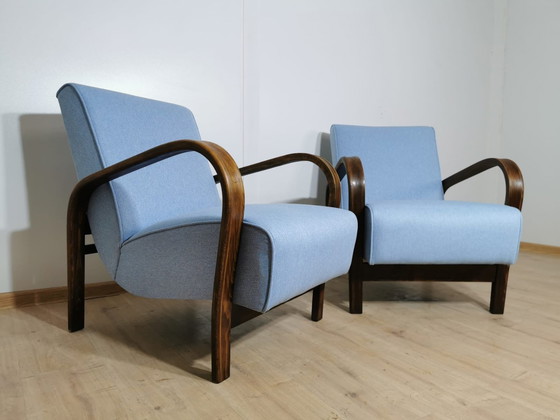 Image 1 of Fauteuils par Kozelka & Kropacek, ensemble de 2