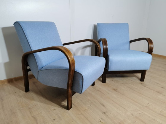 Image 1 of Fauteuils par Kozelka & Kropacek, ensemble de 2