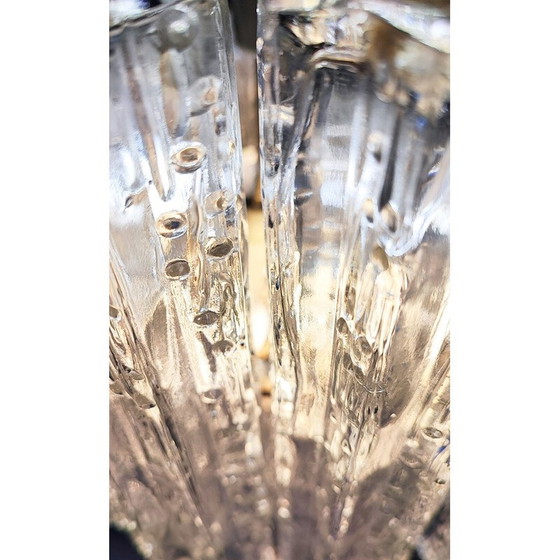 Image 1 of Lustre vintage Tronchi en verre de Murano par Toni Zuccheri pour Venini, Italie 1960