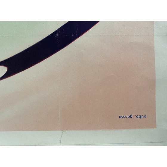 Image 1 of Affiche publicitaire vintage de Giovanola, Italie, années 1960
