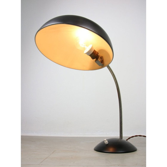 Image 1 of Lampe noire vintage Bauhaus, années 1930